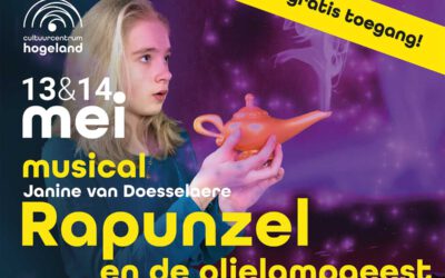 Uitvoering Musical Rapunzel en de olielampgeest op 13 en 14 mei!
