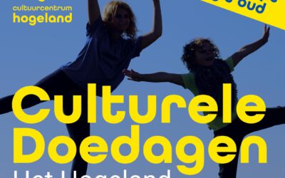 Programma’s Culturele Doedagen 1, 2, 8 en 9 september!