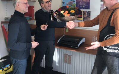 Nieuwe directeur Harry van der Laan verwelkomd