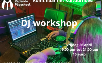 DJ Workshop Rijdende Popschool in Kultuurhoes